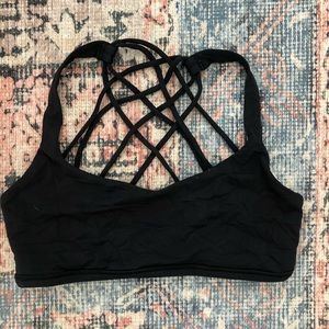 Black Lululemon Bra size 6